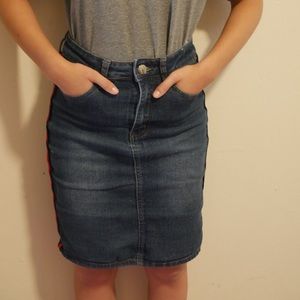Denim Jean Skirt